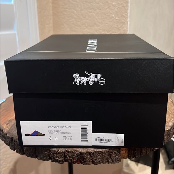 NWT Coach Track Belt Bag and Coach Crossover Sandals Size 9. - Picture 4 of 10